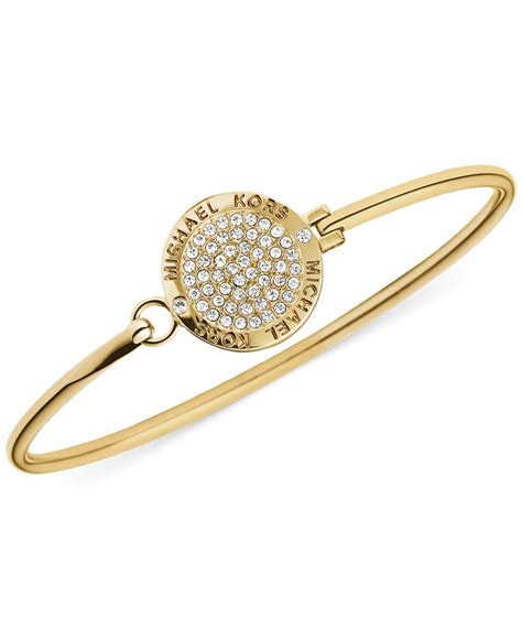 michael kors gold tone knot bracelet|michael kors gold bracelet women.